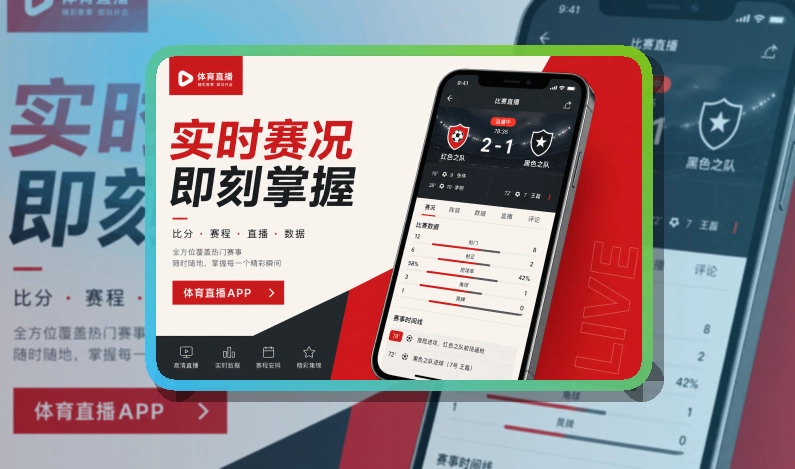 使用说明 · App和网页双入口 · 赛况信息集中呈现界面展示